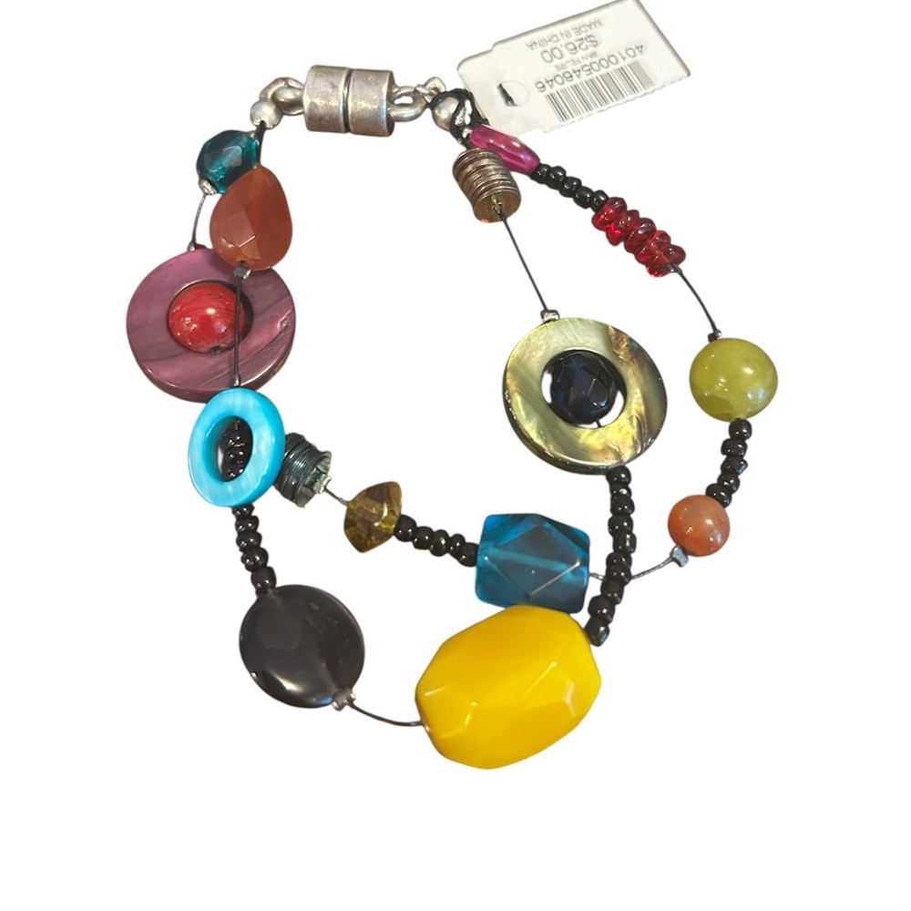 Chico's Colorful Beaded Bracelet